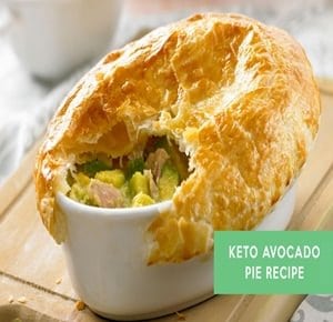 Keto Avocado Pie Recipe